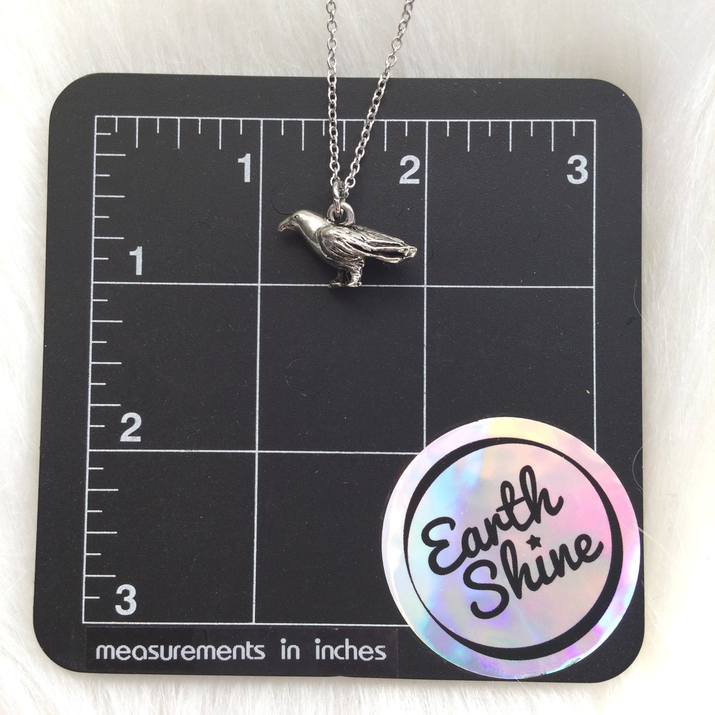 Raven necklace