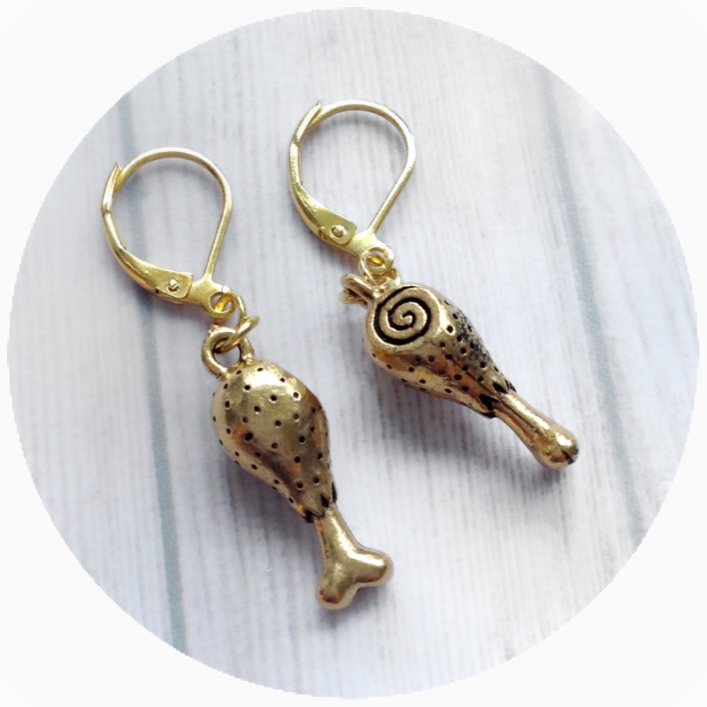 Turkey Leg Earrings
