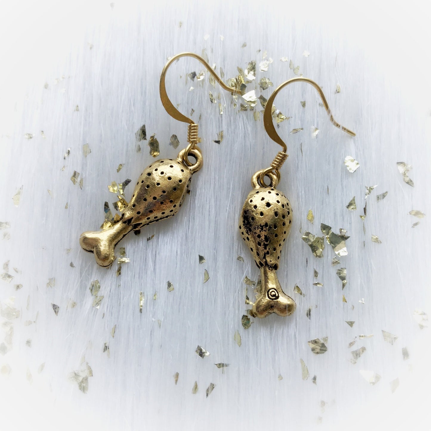 Turkey Leg Earrings