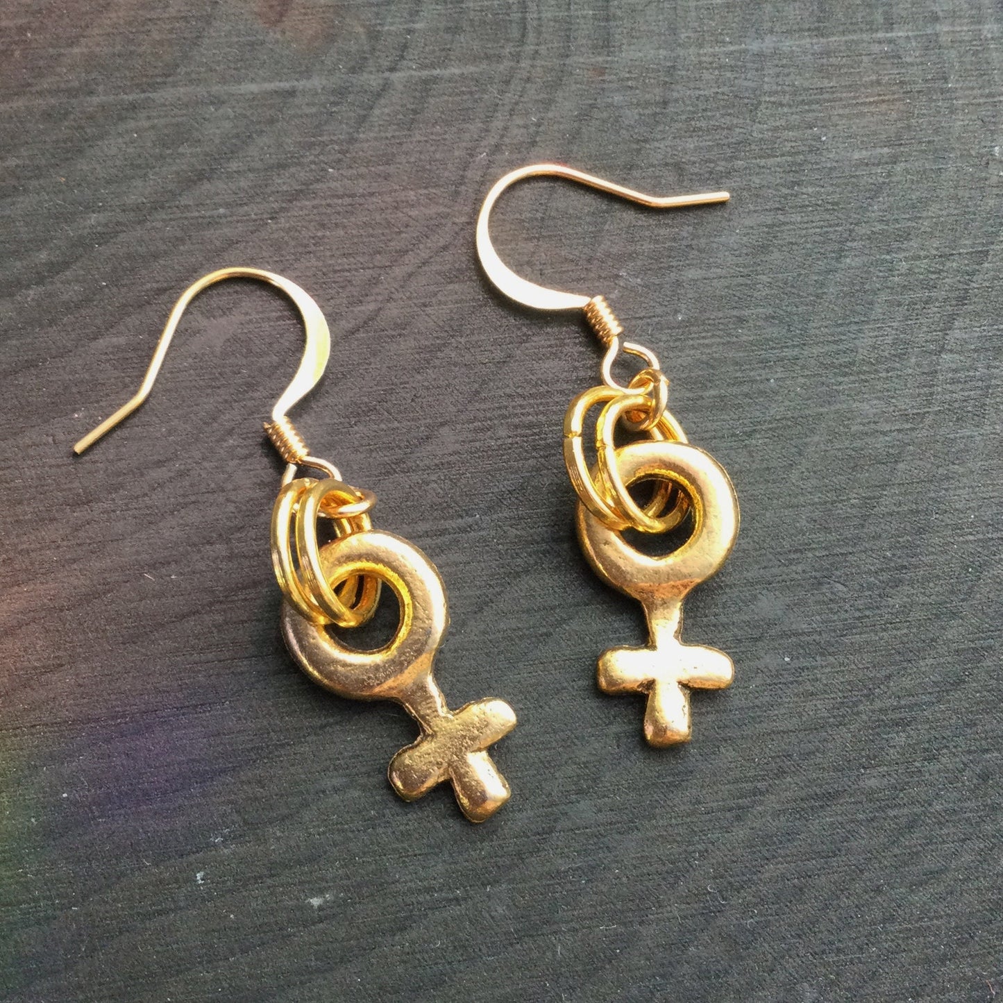 Venus Symbol earrings