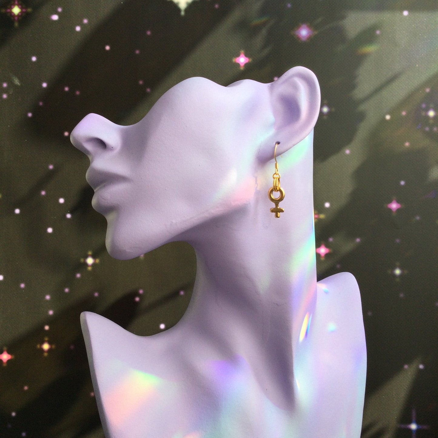 Venus Symbol earrings