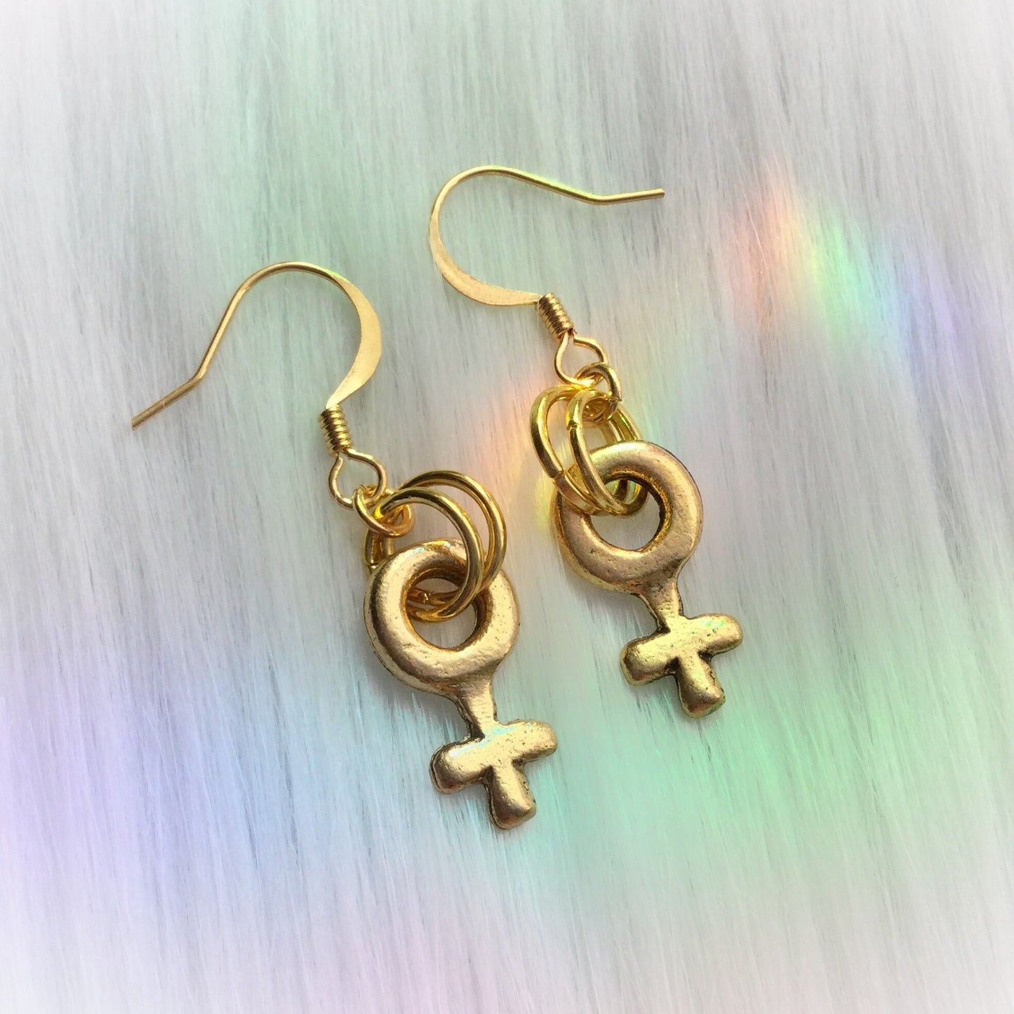 Venus Symbol earrings