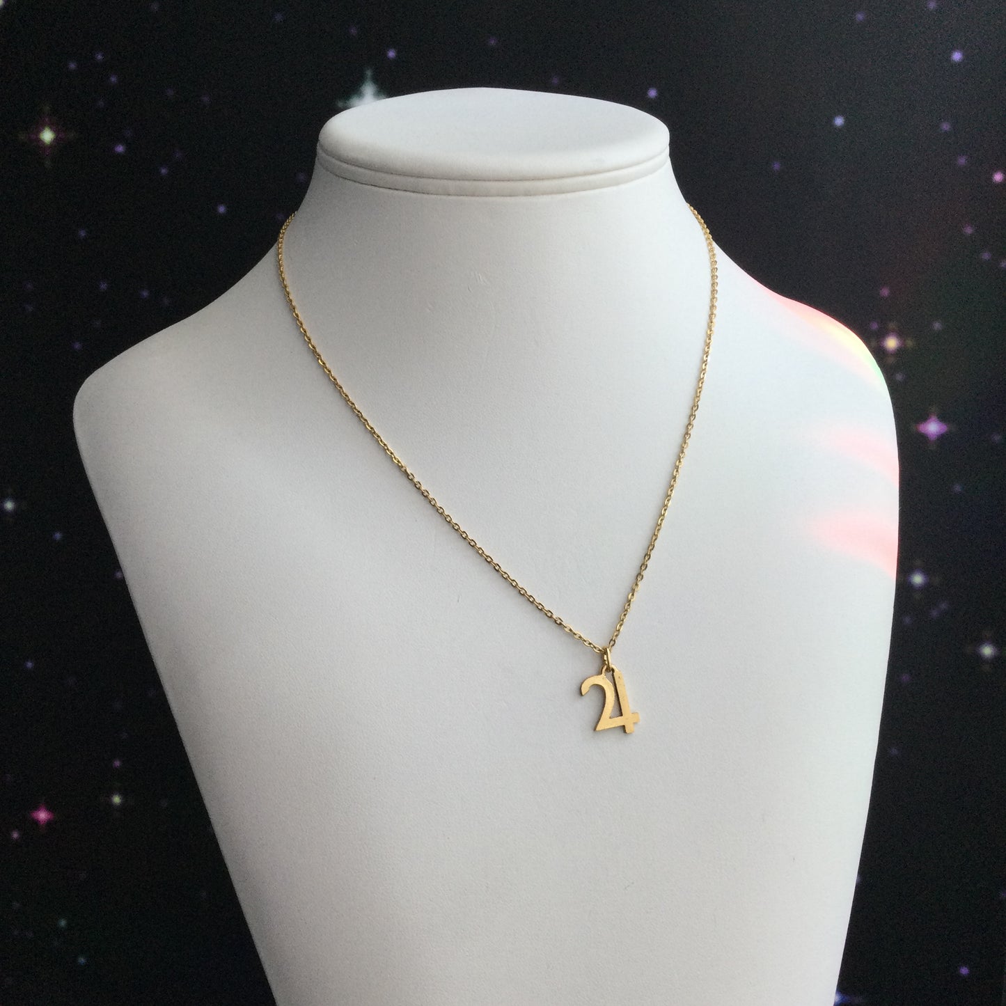 Astronomical Planet Symbol Glyph Necklace