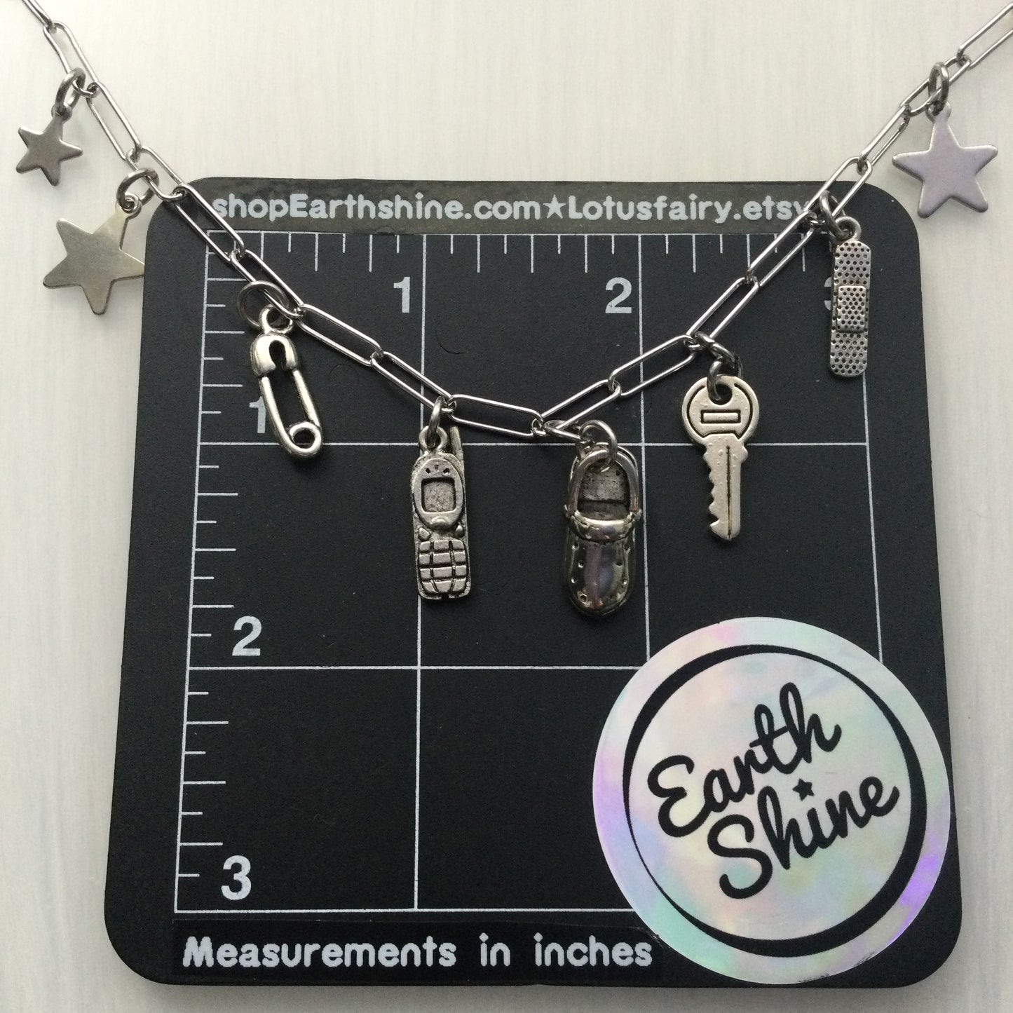 USEFUL charm necklace