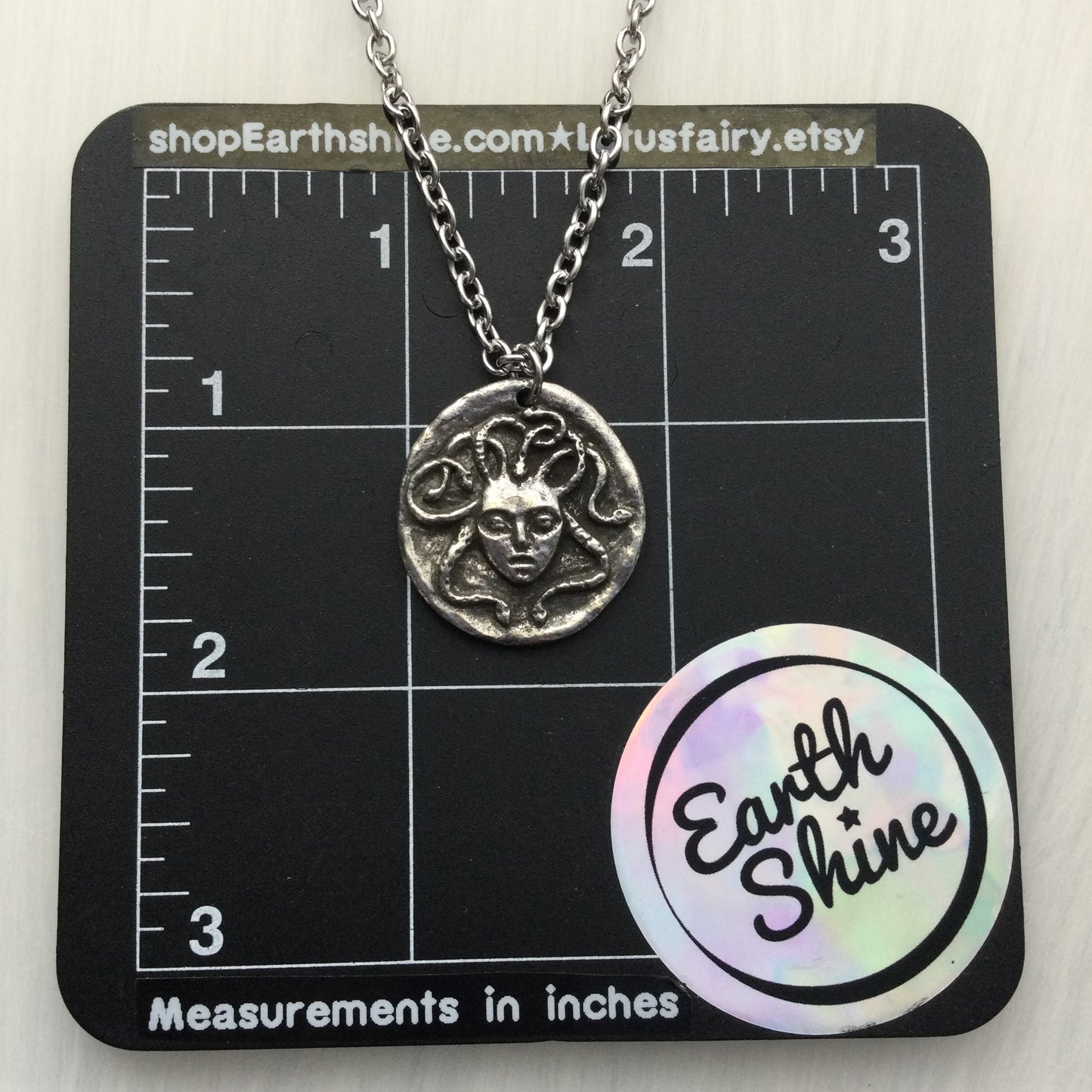 Medusa necklace
