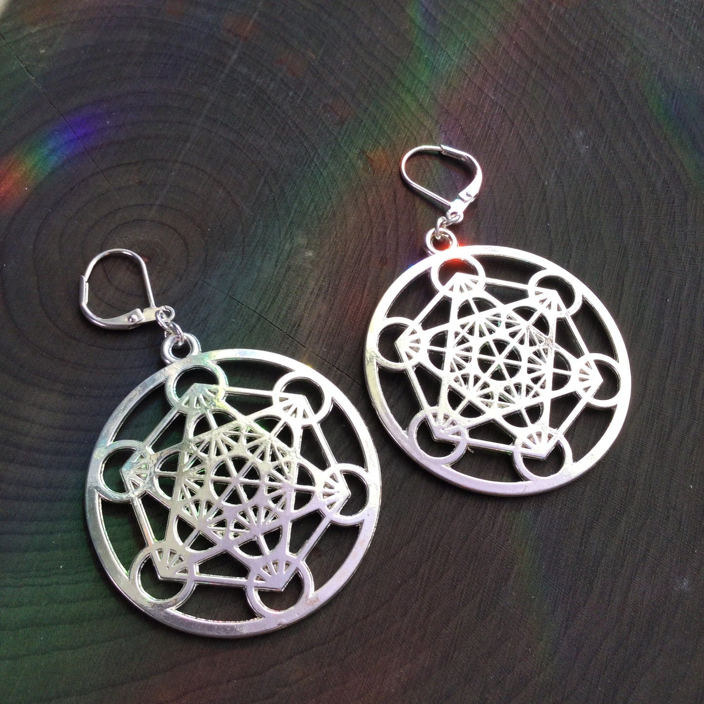 Metatrons Cube Earrings