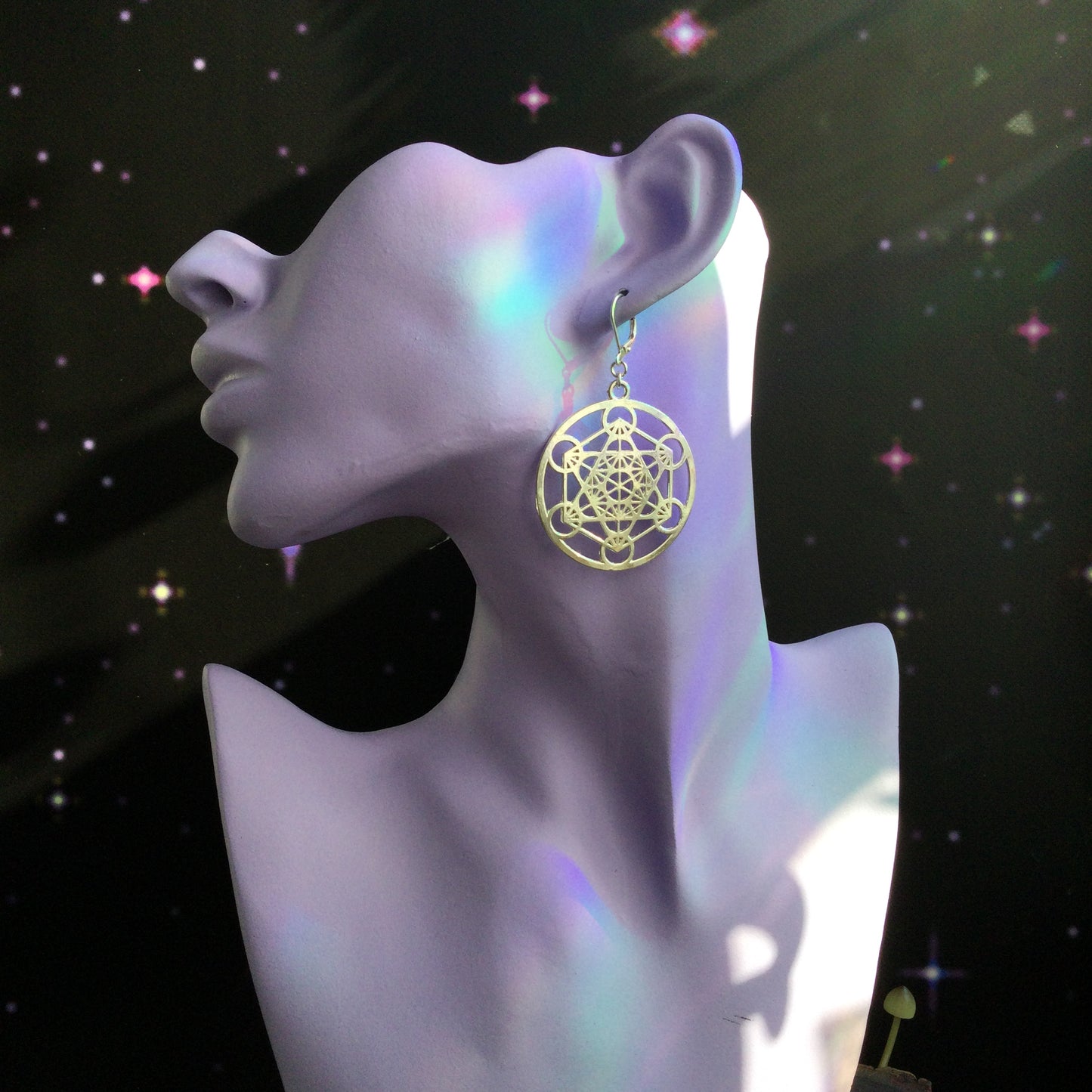 Metatrons Cube Earrings