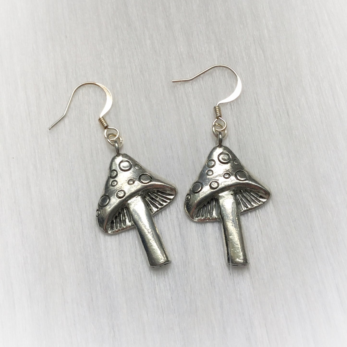 Mushroom earrings