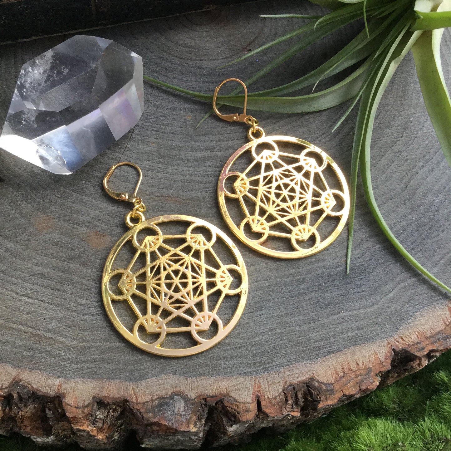 Metatrons Cube Earrings