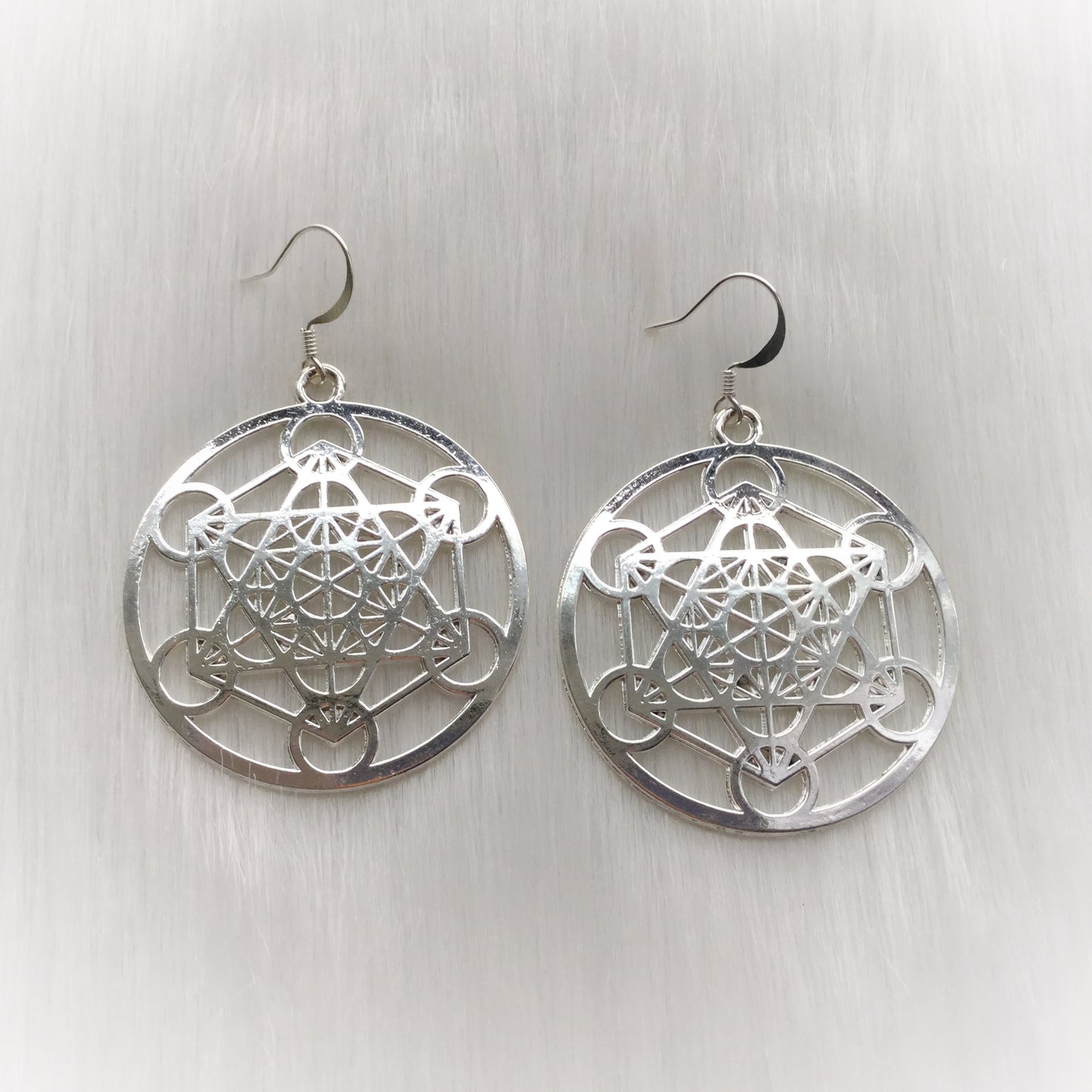 Metatrons Cube Earrings