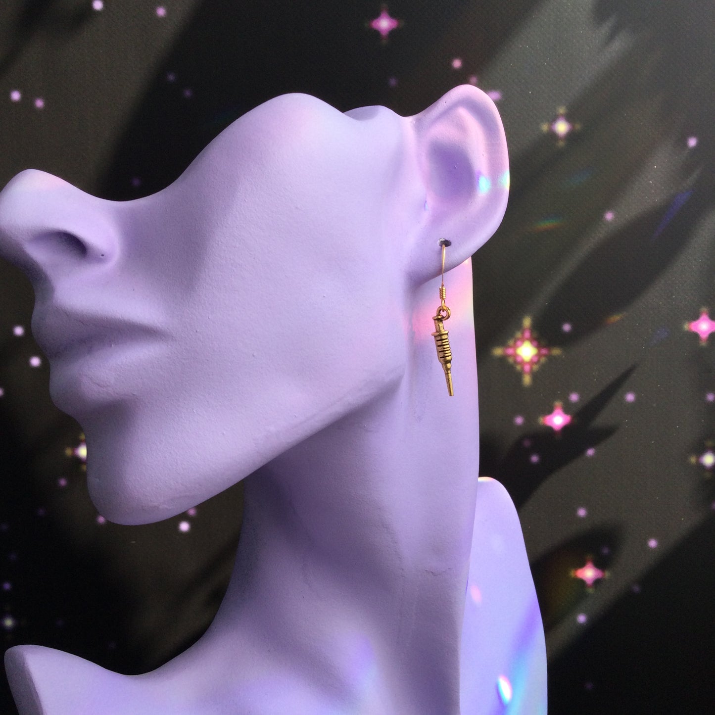 Syringe Needle Earrings