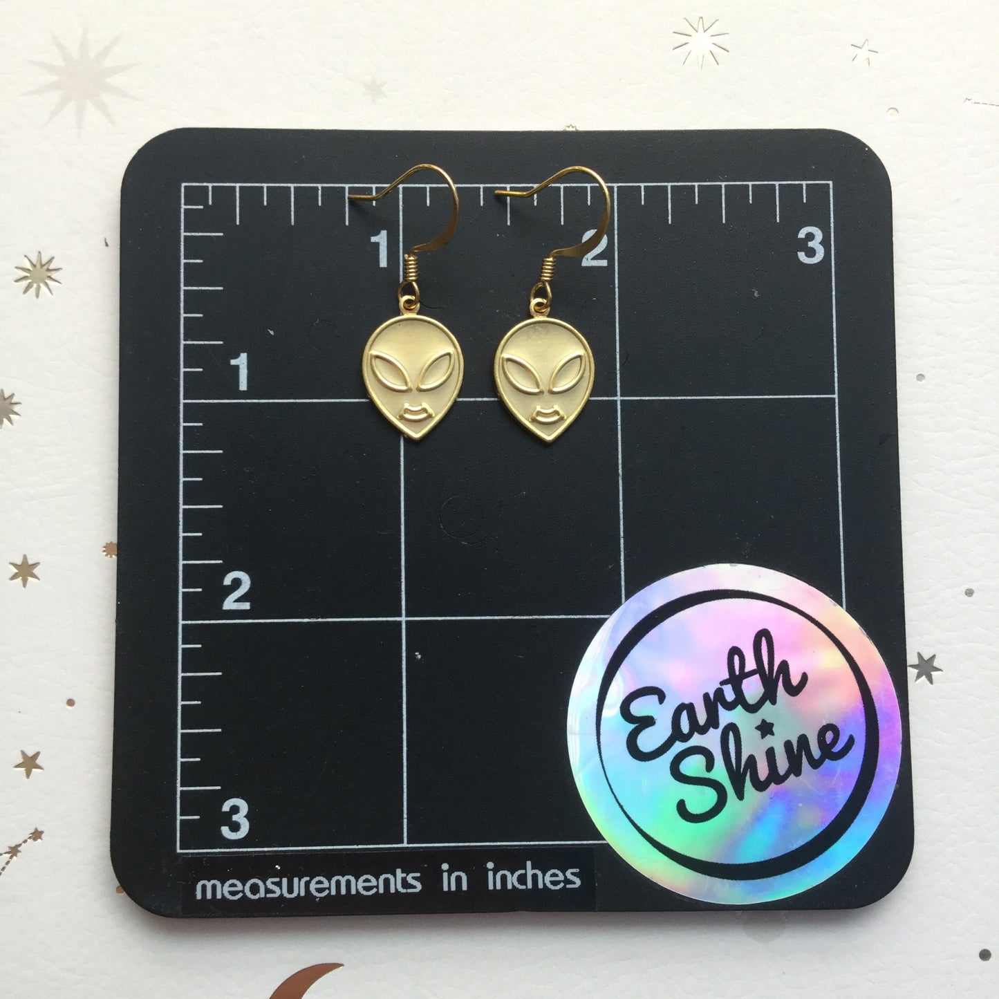 Alien Earrings