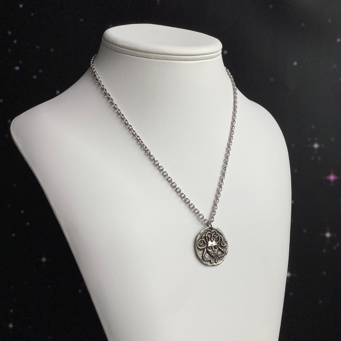 Medusa necklace