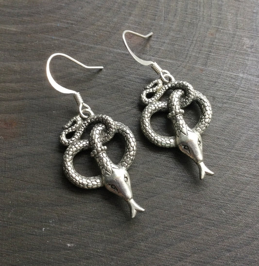 Serpent Snake Earrings