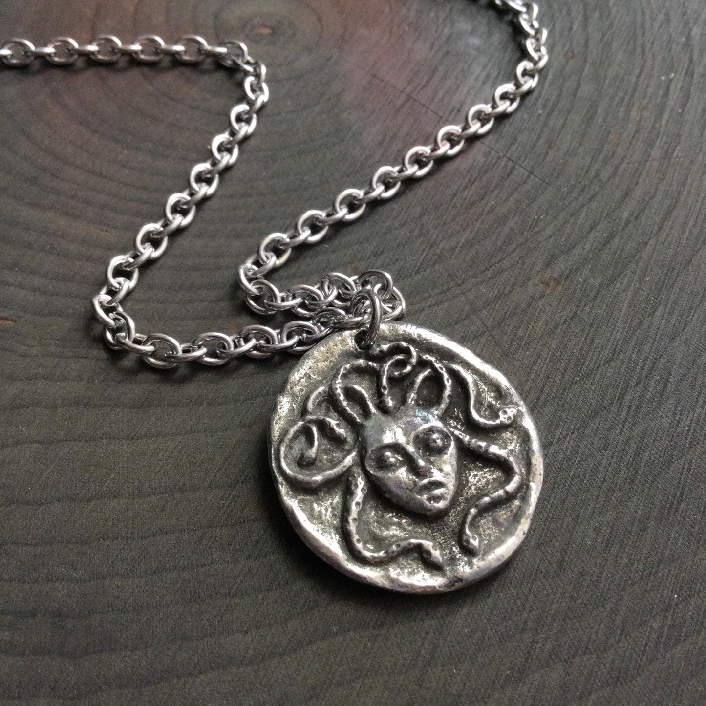 Medusa necklace