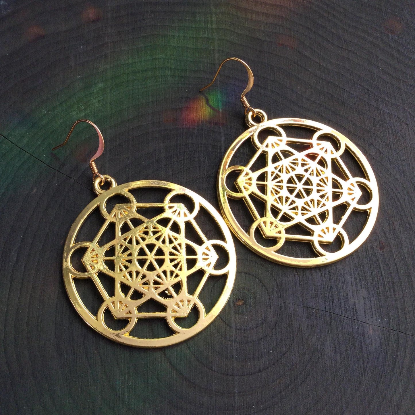 Metatrons Cube Earrings